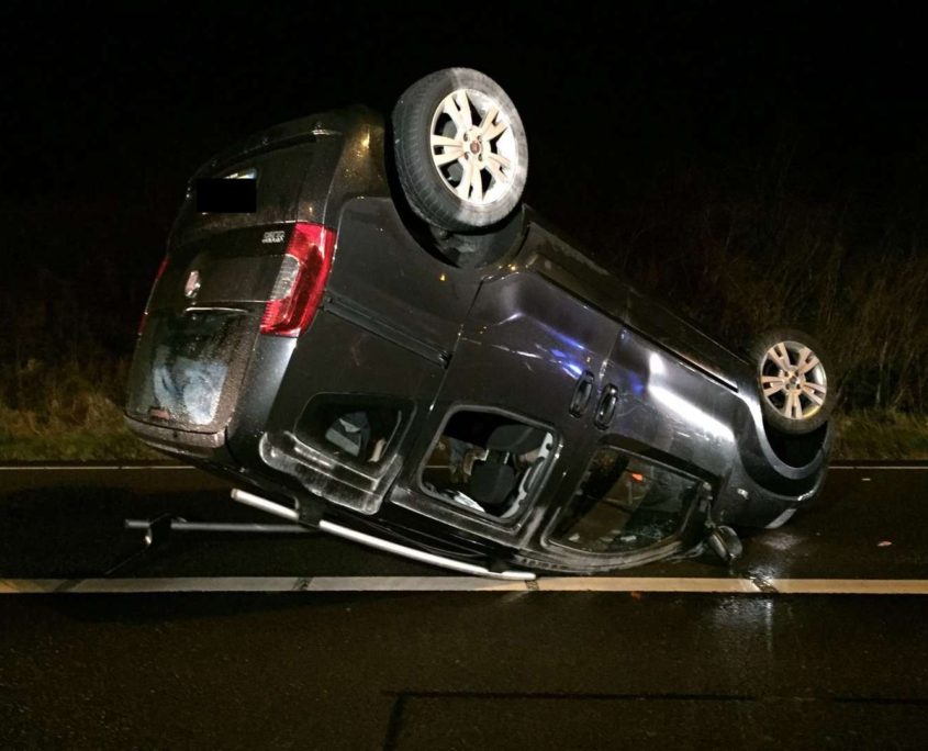 Lumaro redt paard van snelweg